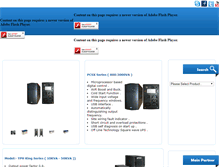 Tablet Screenshot of ecee-ups.com